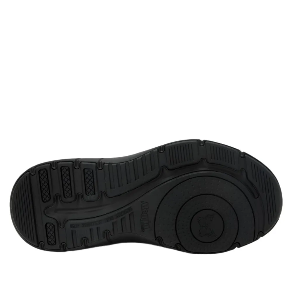 Alegria Women's Shift Lead Slip On Shoe Shift Lead Black Out Wide