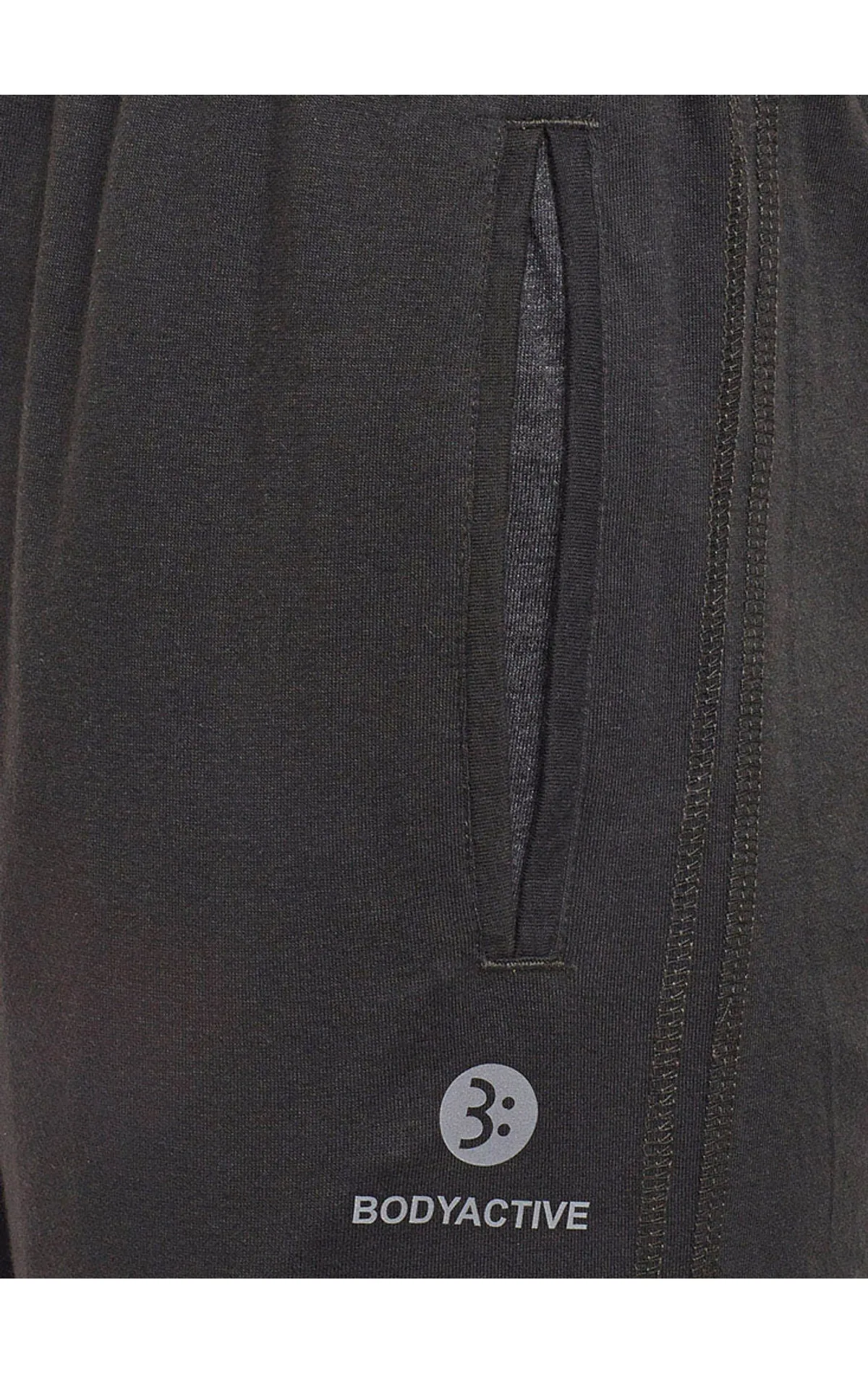 Bodyactive Track Pant with Zipper pocket-L7-BGRN