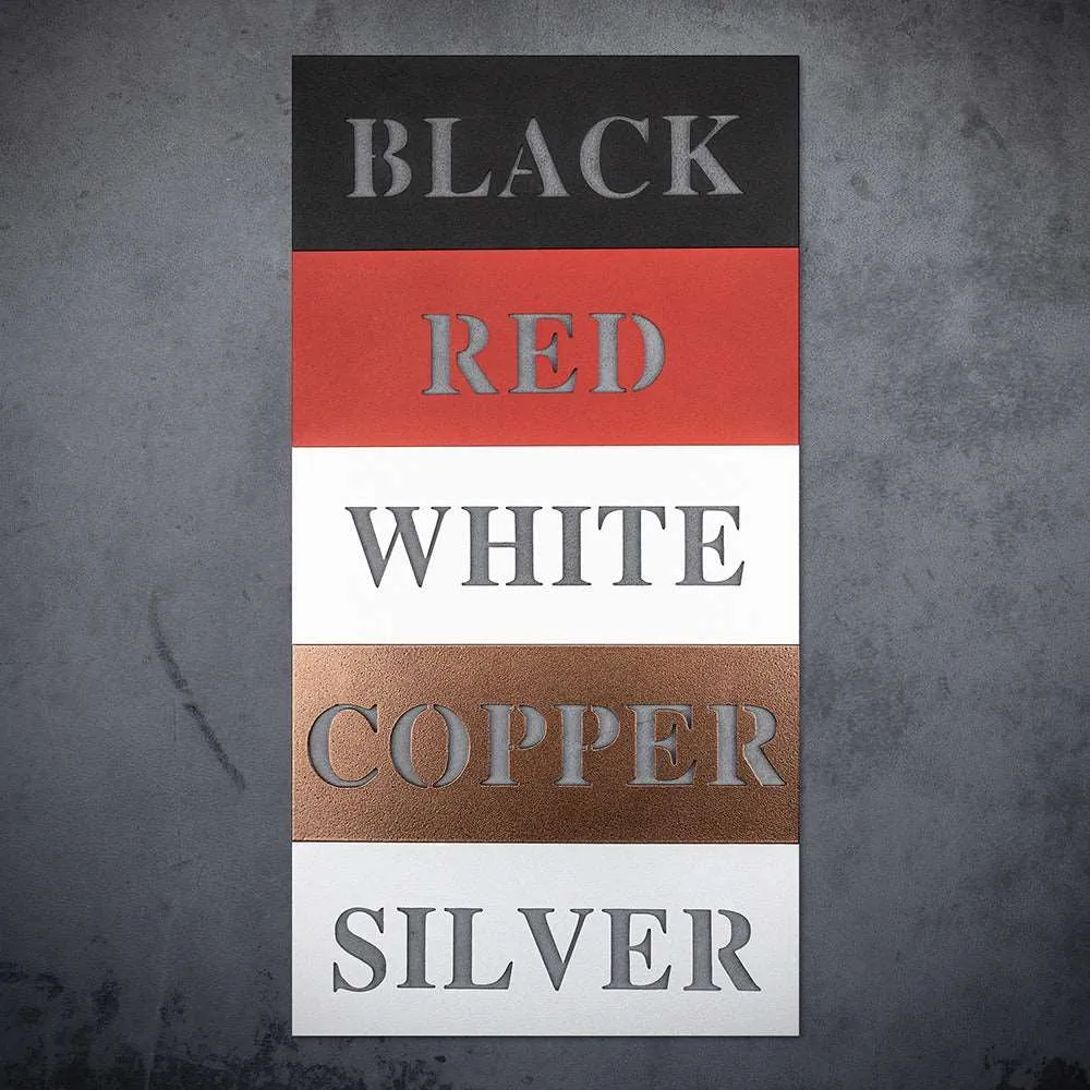 Custom Metal Gym Sign - Personalized Metal Gym Sign - Home Gym Metal Sign - Metal Decor Wall Art