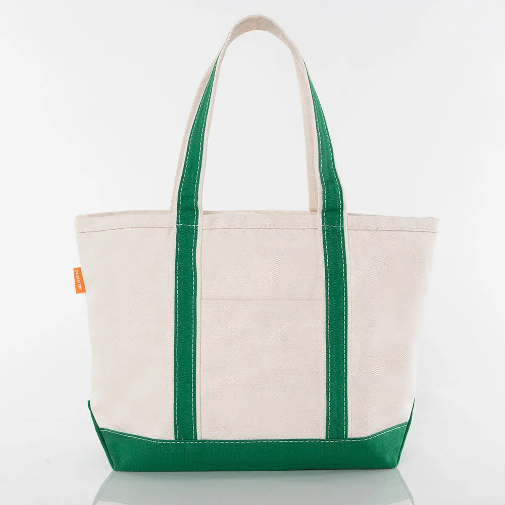 Personalized Large Canvas Tote